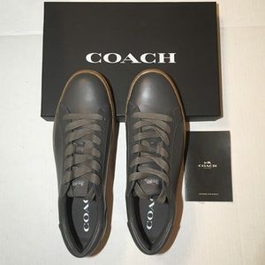 Coach Low Top Leather Sneakers